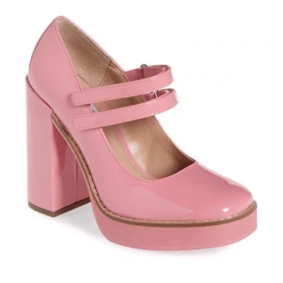 Steve Madden Shoes Steve Madden Mary Jane Pink Platform Pumps